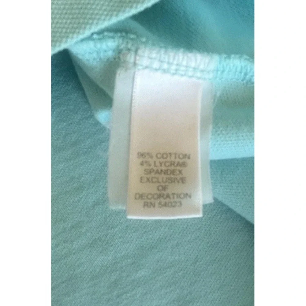 Banana Republic Mens Light‎ Blue Knit Collar Polo Short Sleeve Shirt Sz  X-Large